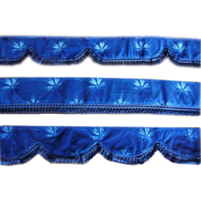 トラック用品 金華山フロントカーテン 両面 コスモス Lサイズ 2200mm