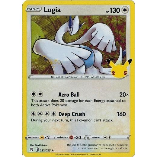 ポケモンカードゲーム ポケモンカード 022/025 ルギア/Lugia【海外版