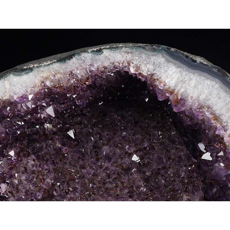 18Kg アメジスト ドーム ウルグアイ産 サークルジオード 原石 Amethyst