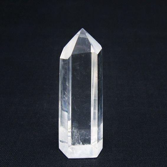 水晶 六角柱 ポイント 置物 原石 一点物 142-9445 : 天然石