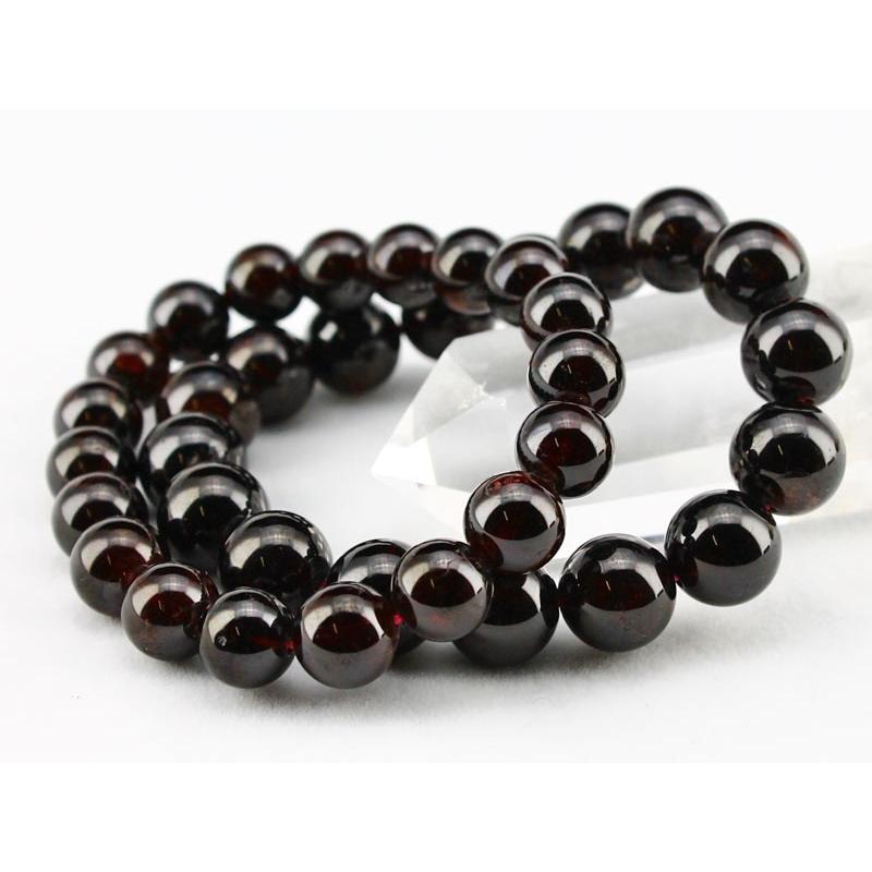 ガーネット ブレスレット 10mm 10.5mm 11mm 12mm ランダム発送 メール