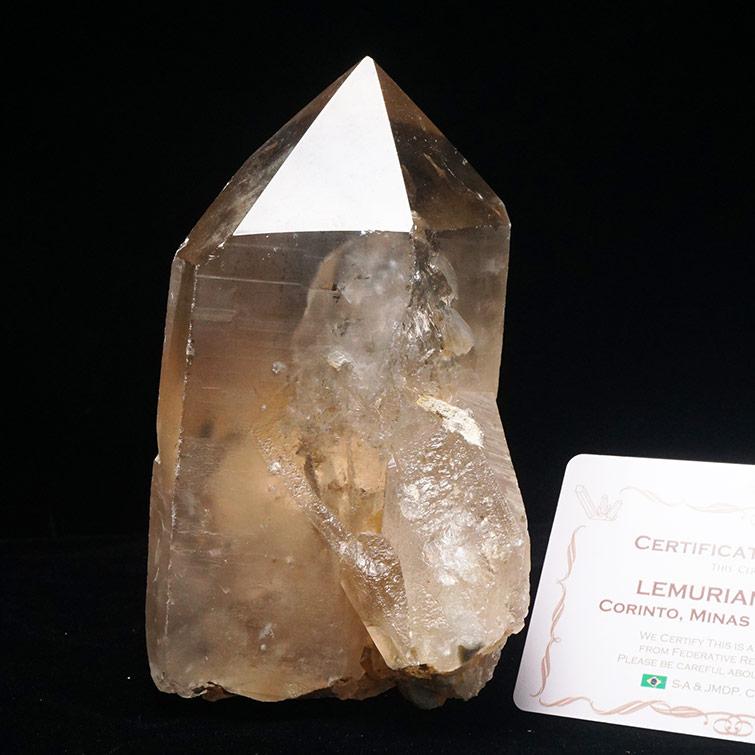 レムリアンシード スモーキークォーツ 原石 ブラジル ミナスジェライス