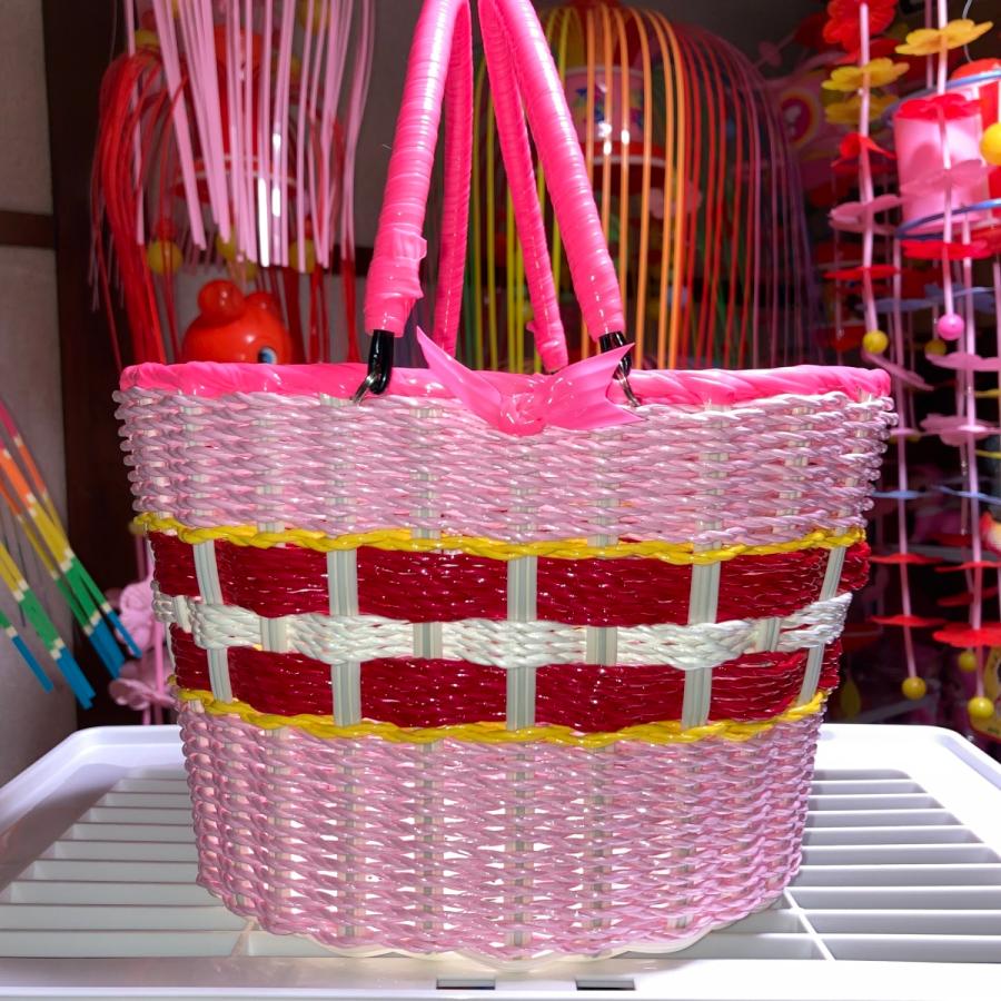 カゴバック レトロカゴ かごバッグ 篭 小物入れ 昭和レトロ