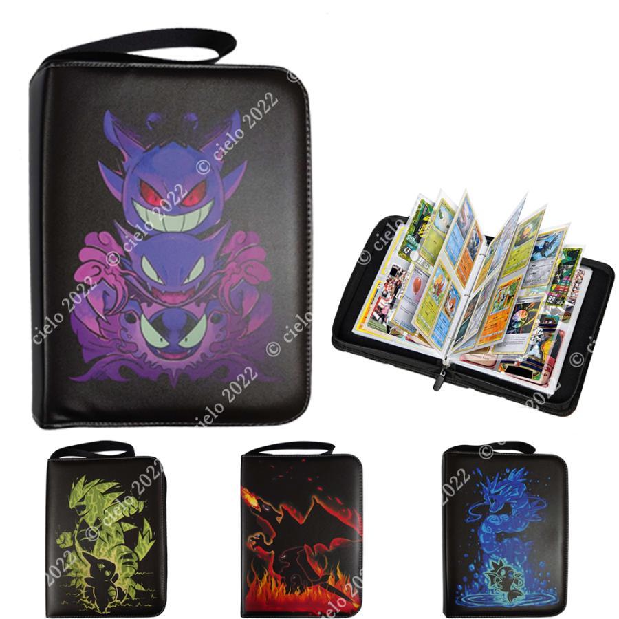 カードバインダー ポケモン 4ポケット 両面 400枚収納 ファイル
