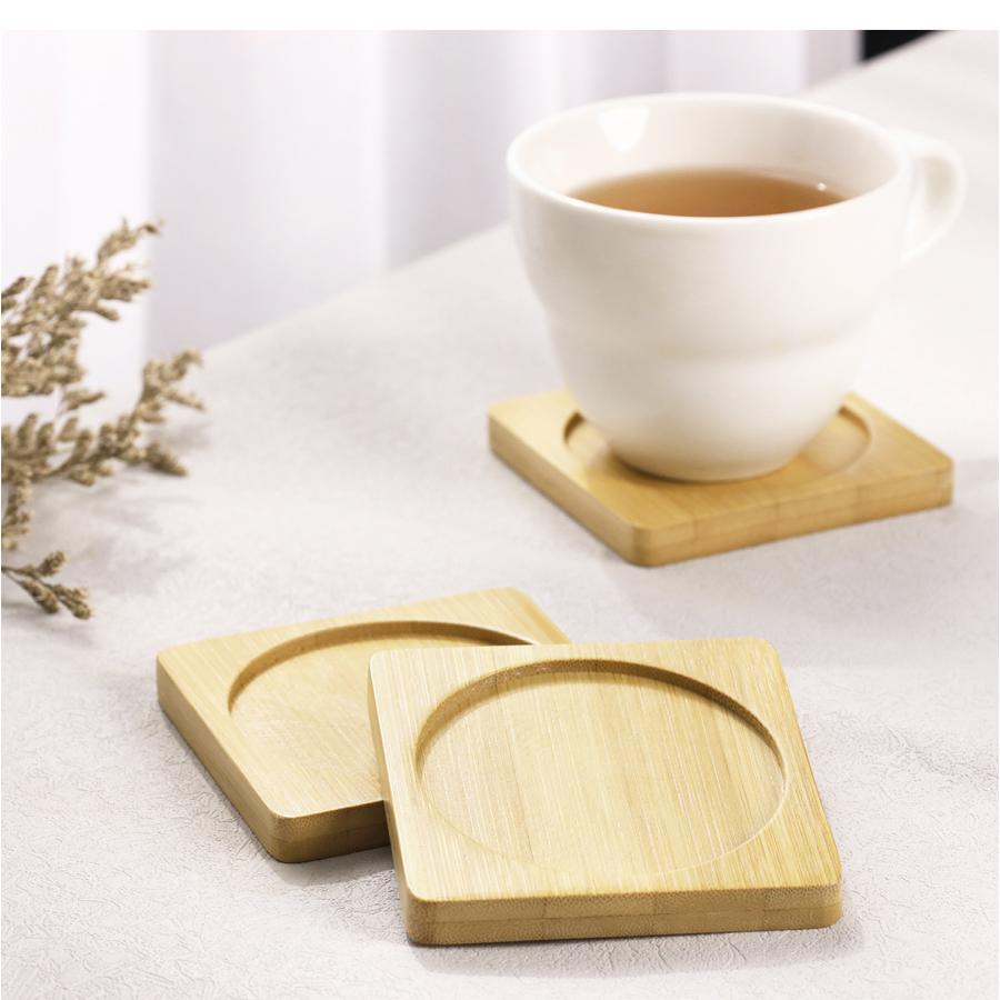 コースター 6枚セット 収納ケース付き コップ敷き ソーサー グラス