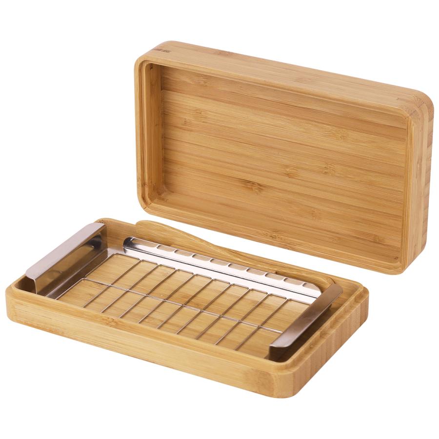 バターケース カッター式 200g対応 ナイフ付き 10gカット 20分割 フタ