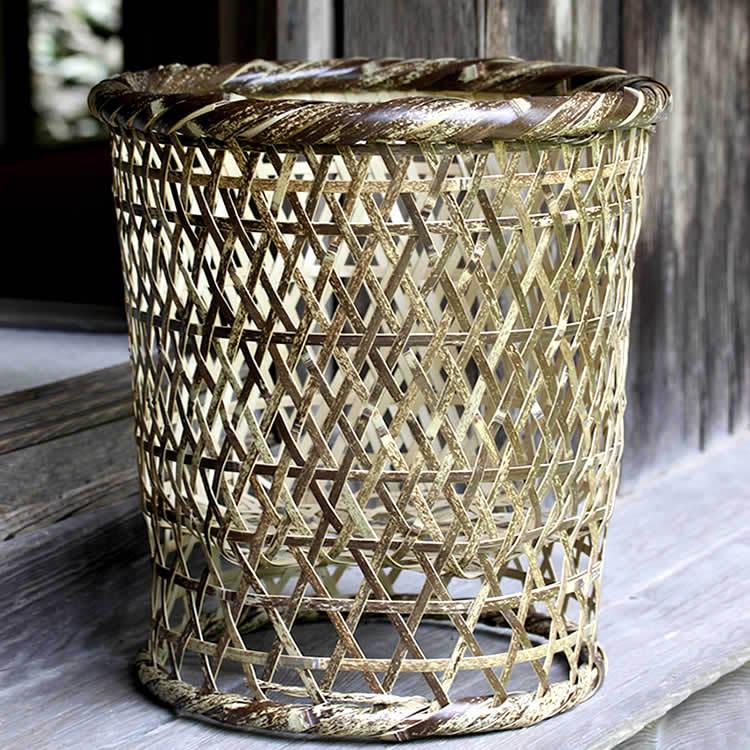 虎竹ランドリーバスケット : 虎斑竹専門店 竹虎 - 通販 - Yahoo