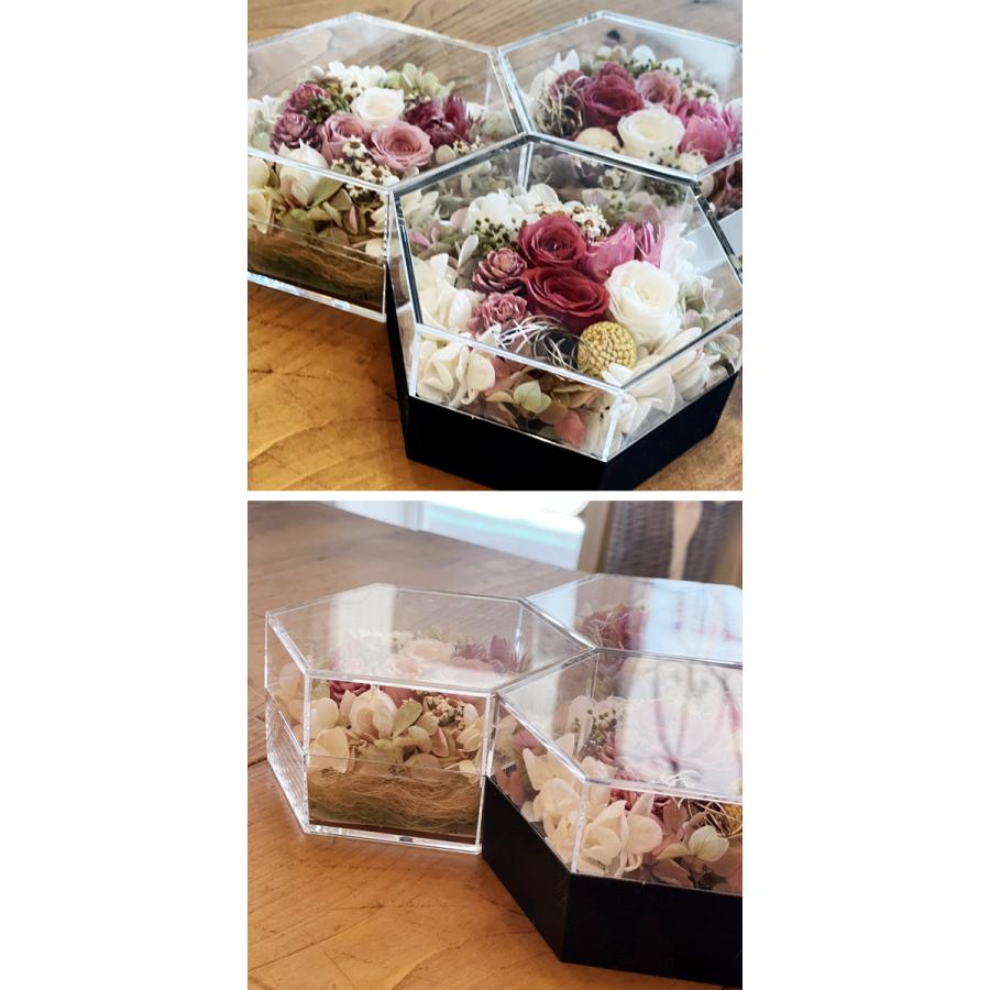 Hacocoro フェリーチェ キュート HH-C93 六角形 花材 花器 インテリア