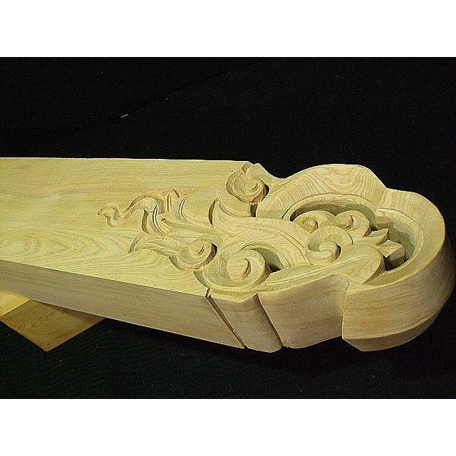 腕木】 社寺仏閣 山車 肘木彫刻 長さ90cm : 田中ソウケン - 通販