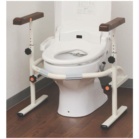 介護用品 洋式トイレ用スライド手すり ステンレス PN-L53001 トイレ用