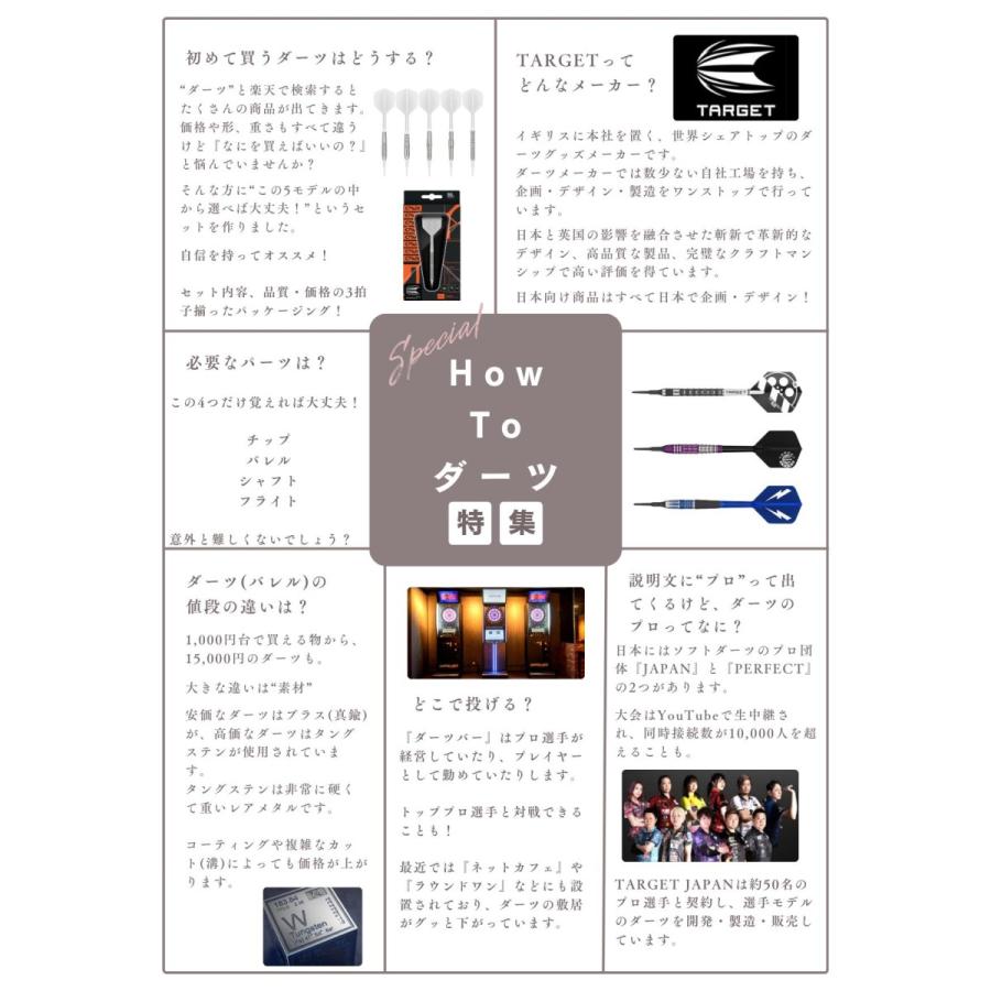 Target（ターゲット） 初心者応援特別セット 世界シェアトップ TARGET