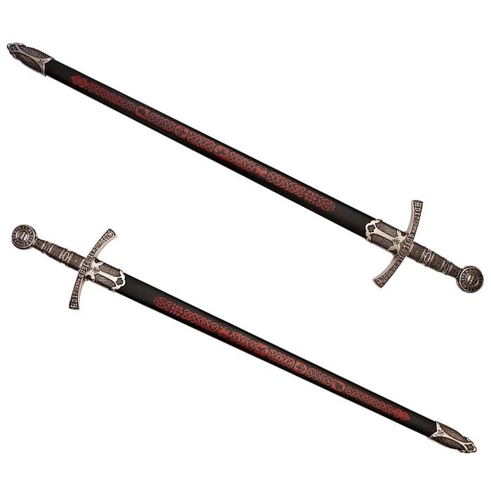 ☆DENIX メディーバルソード ブラック/シルバー フランス 6201