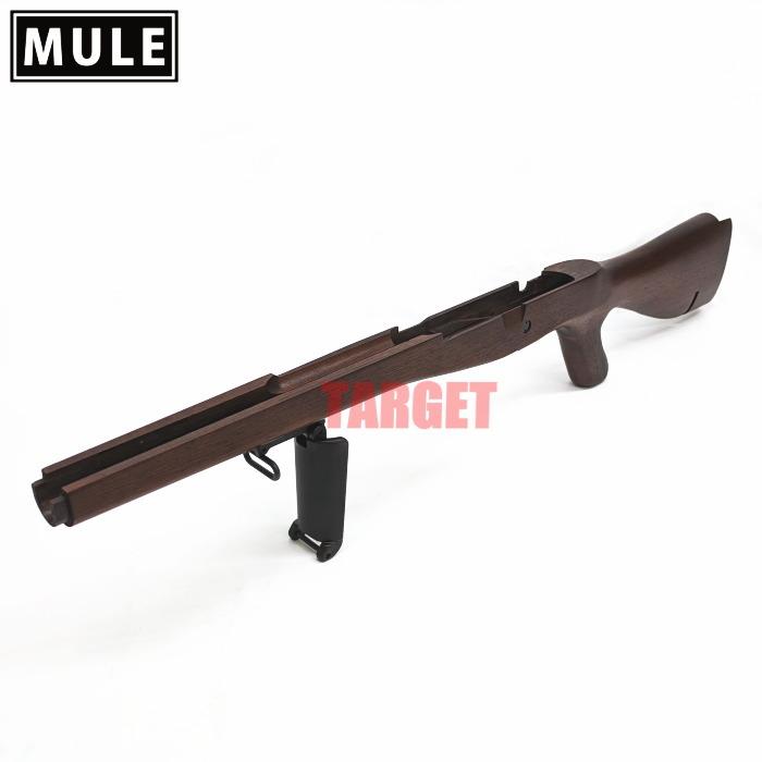 ☆MULE M14 E2 ウォルナット製木製ストック (東京マルイ CAW カスタム