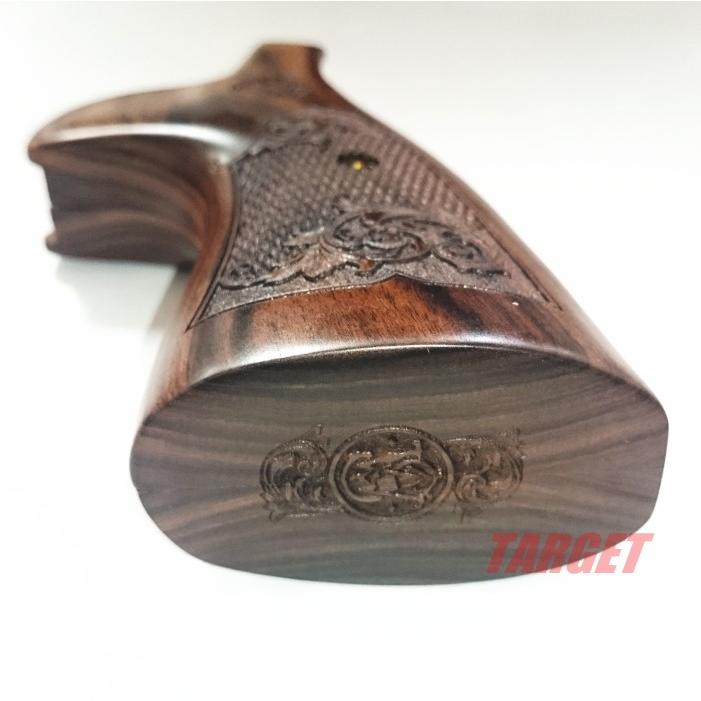 アルタモント S&W Nフレーム スクエアバット用 木製グリップ