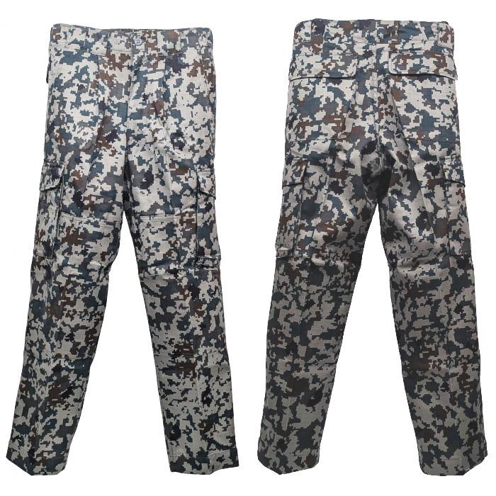 ☆PX品 航空自衛隊 デジタル迷彩 作業服 EC リップストップ 上下セット