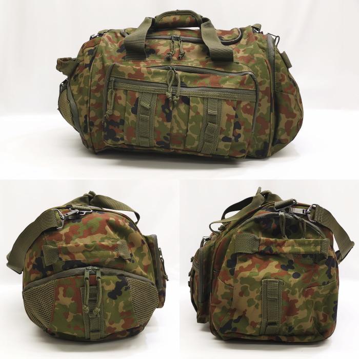 ☆ PX品 陸上自衛隊 迷彩 中型 ボストンバッグ（売店 ラウンドバッグ