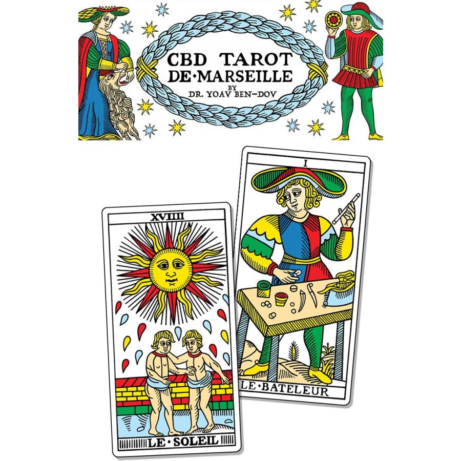 正規品・直輸入】 タロットカード CBD タロット マルセイユ 4色から