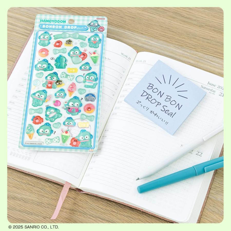 サンスター文具 サンリオキャラクター シール ボンボンドロップシール