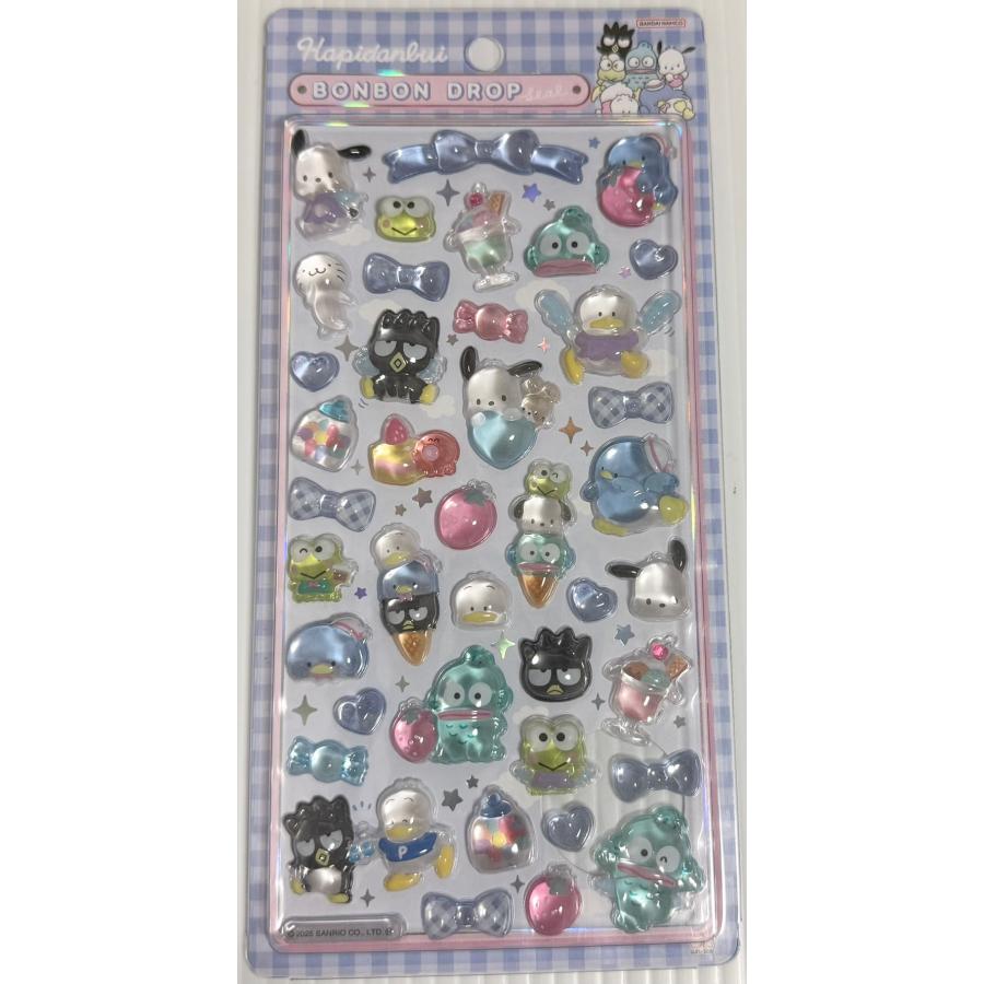 サンリオキャラクター シール ボンボンドロップシール はぴだんぶい