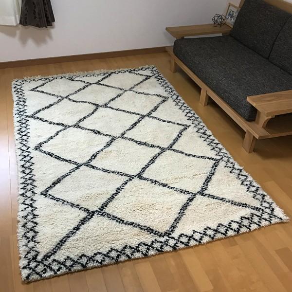 本物 ヴィンテージ ベニワレン ラグ beni ouarain モロッコ モロッカン