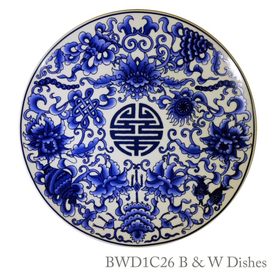 THE-SECRET-GARDEN シノワズリ ディナープレート 26cm 飾り皿 景徳鎮