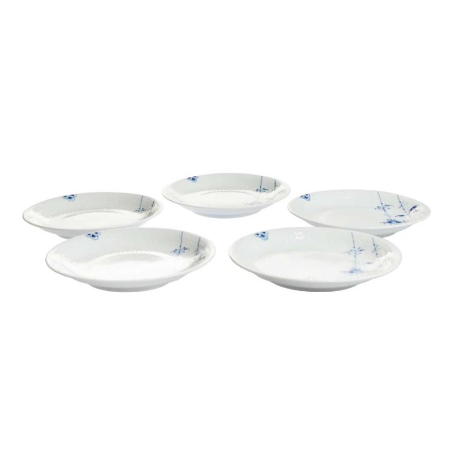 ブルーパルメッテ 食器 15cm皿5枚組 北欧 ロイヤルコペンハーゲン