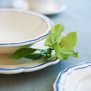 GIEN 食器 皿16.5cm 南欧 ジアン フィレブルー カナッペ プレート16.5