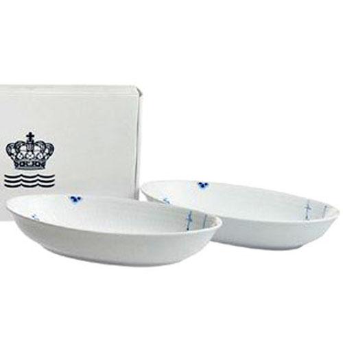 ブルーパルメッテ 食器 オーバル皿27cm 北欧 ペア ロイヤル