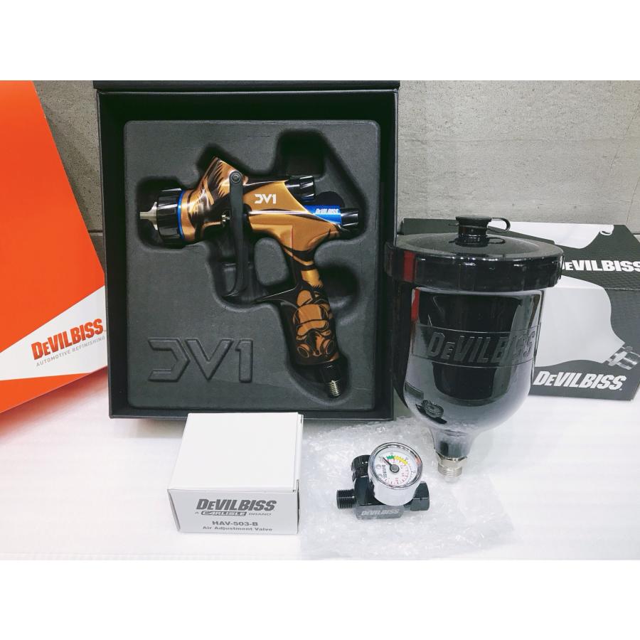 A-i123【未使用品】デビルビス スプレーガン DV1 Limited Ed. OLD