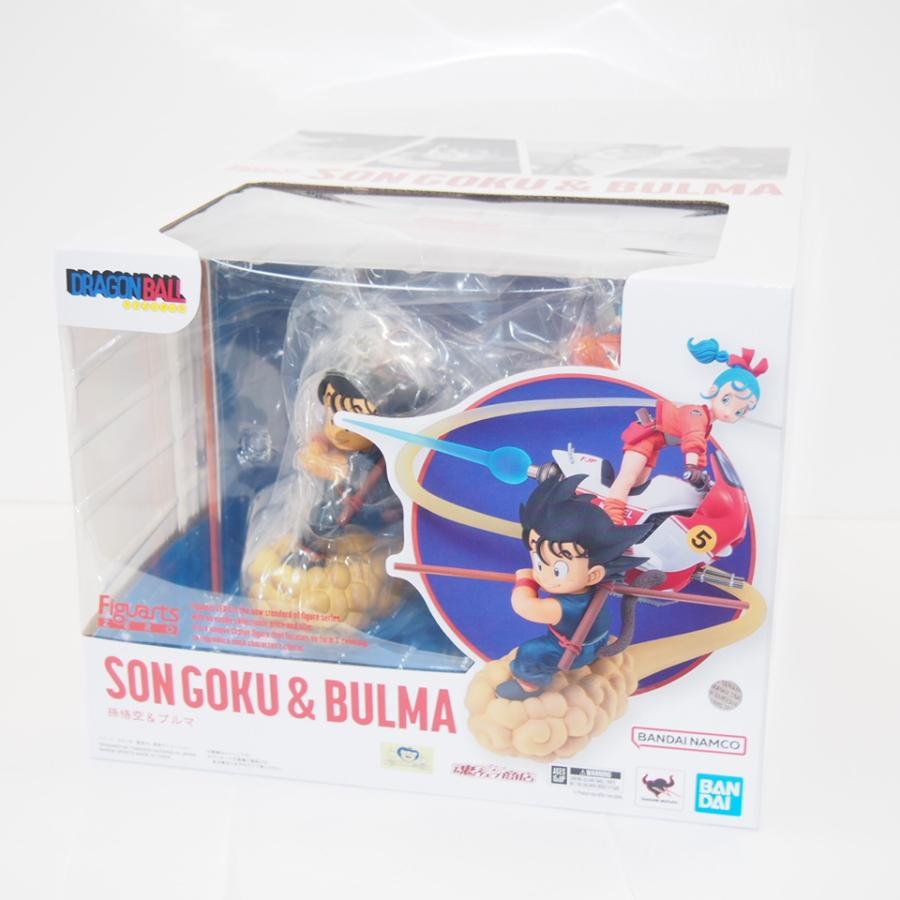ドラゴンボール 【未開封】BANDAI フィギュアーツZERO 孫悟空&ブルマ