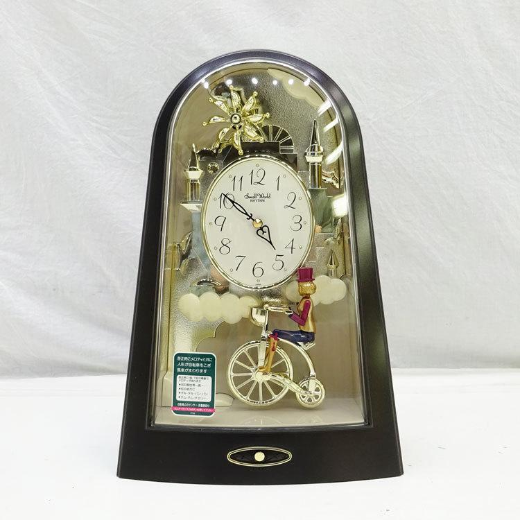 スモールワールド 【中古】【未使用】〇即納〇 リズム時計 スモール