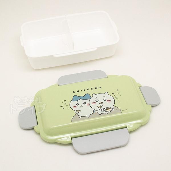 ちいかわ お弁当箱 仕切付 食洗機対応 うすやきせんべい柄 PCD-500