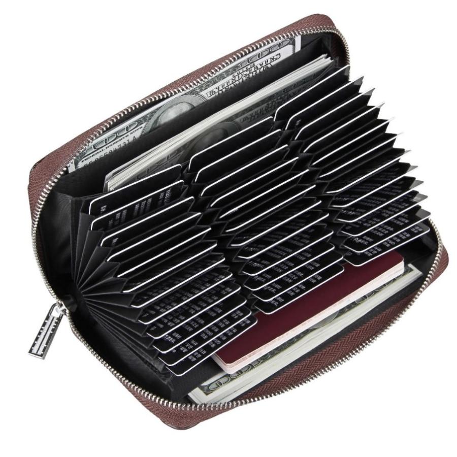 長財布 大容量 カードケース スマホケース 本革 牛革使用 ラウンド