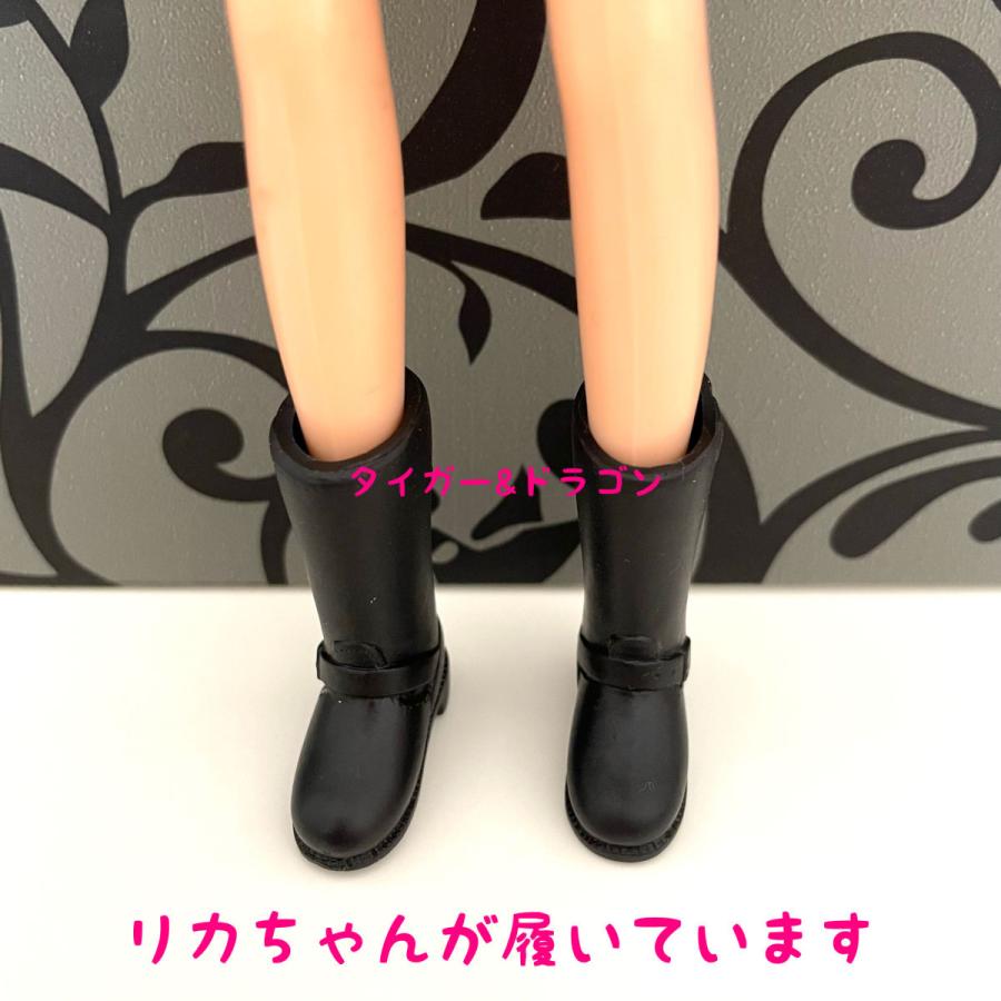 リカちゃん ブライス エンジニアブーツ ブーツ シューズ 長靴 レイン