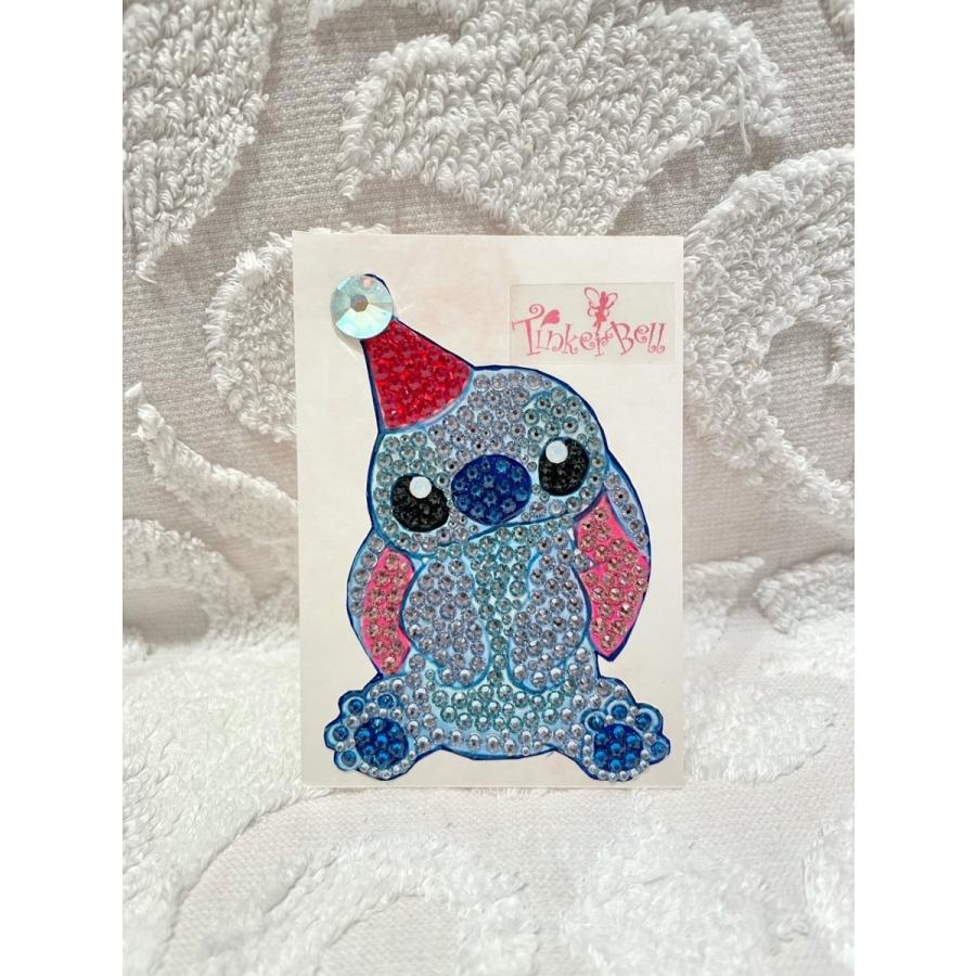 スティッチ シール スワロフスキー デコレーション SWAROVSKI キラキラ