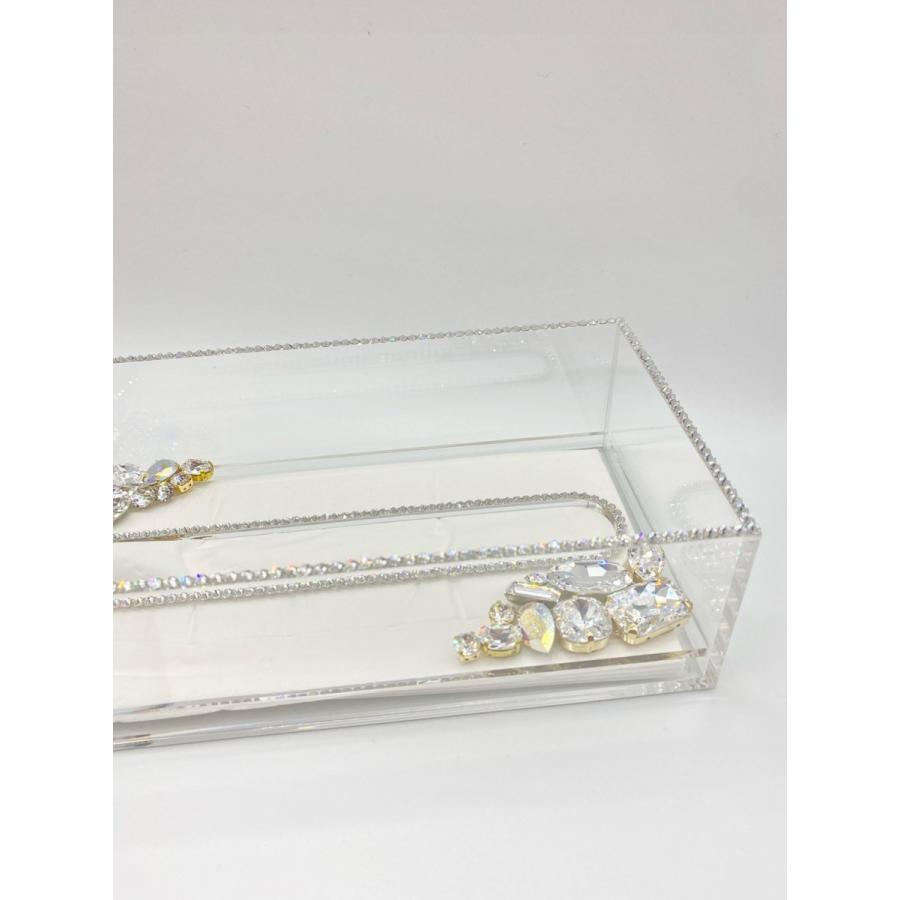 SWAROVSKI（スワロフスキー） ティッシュケース SWAROVSKI RHINE STONE
