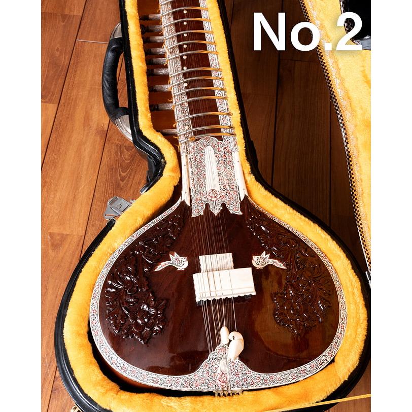 送料無料 ダブルトゥンバシタール Sitar インド 一流メーカー製