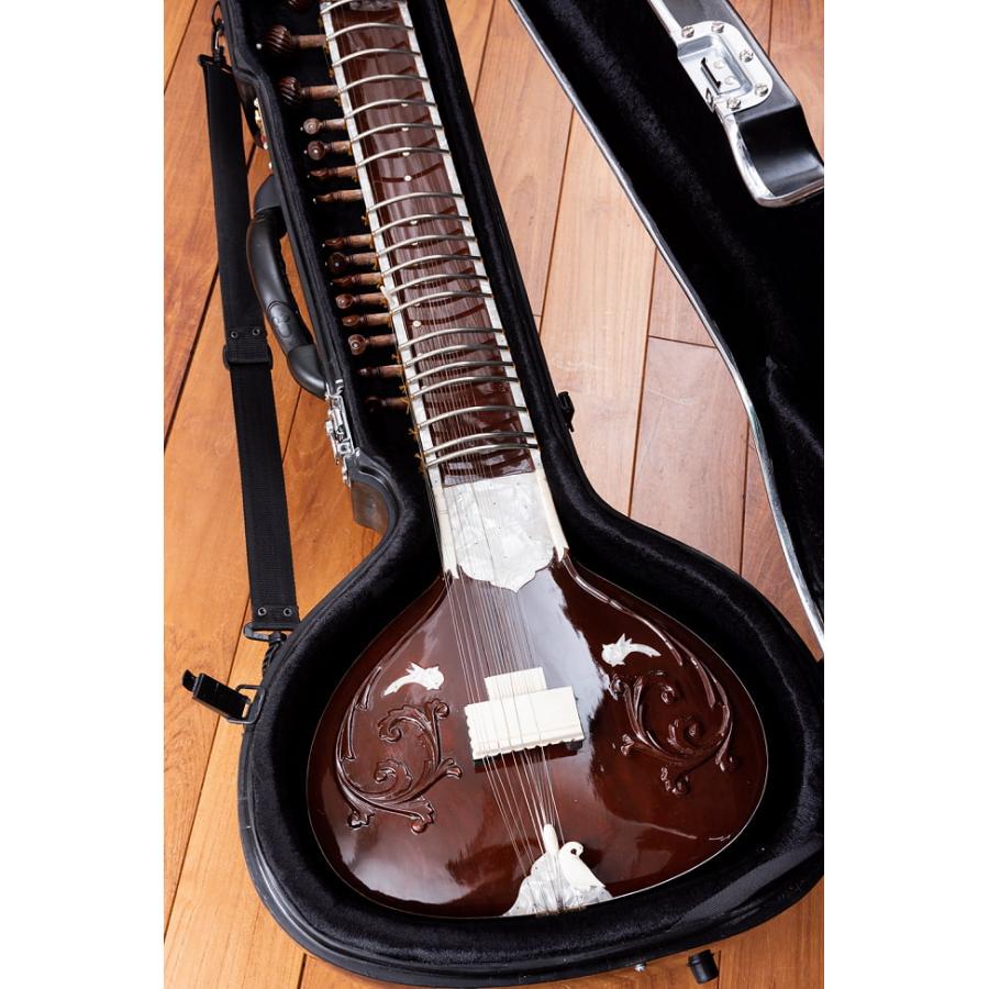 楽器 シタール Sitar インド (Kartar Music House社製)シンプル