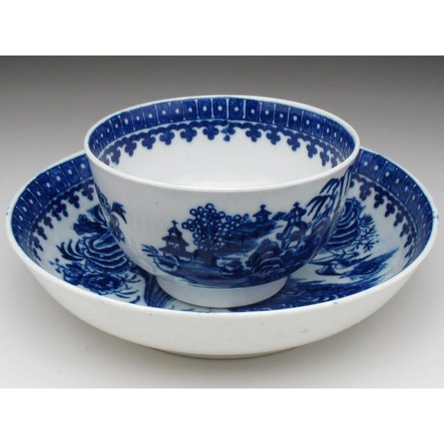 ROYAL WORCESTER ウースター 初期 Fishermanパターン ティーボウル