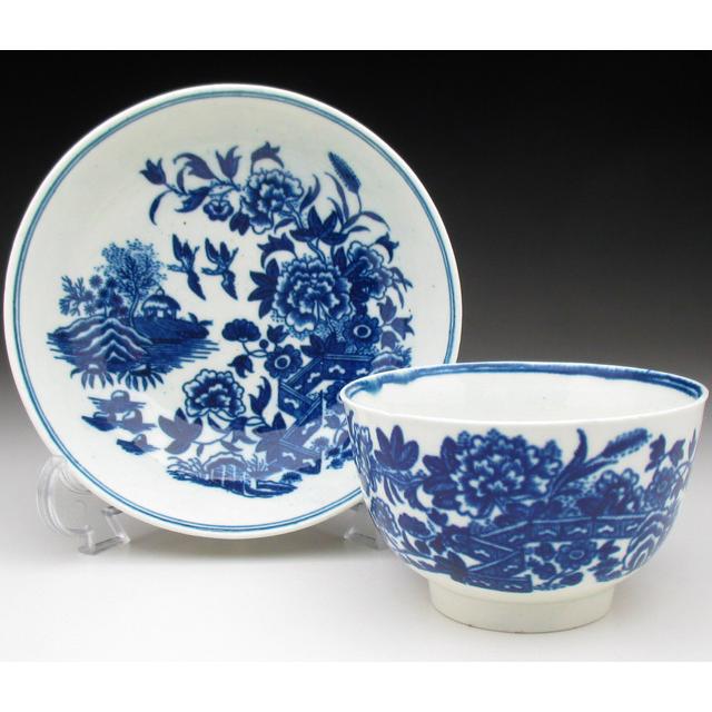 ROYAL WORCESTER ウースター 初期 Fenceパターン ティーボウル