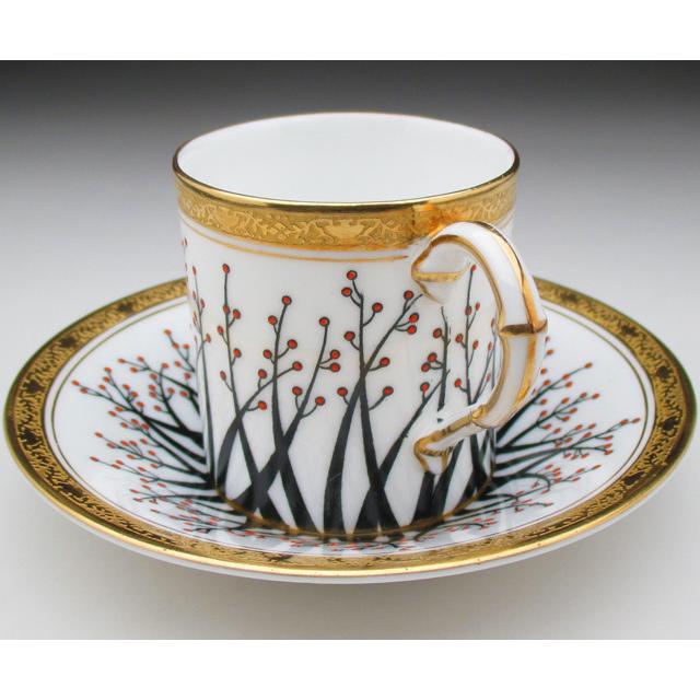 ROYAL WORCESTER ロイヤルウースター 金彩ジュール枝文 カップ