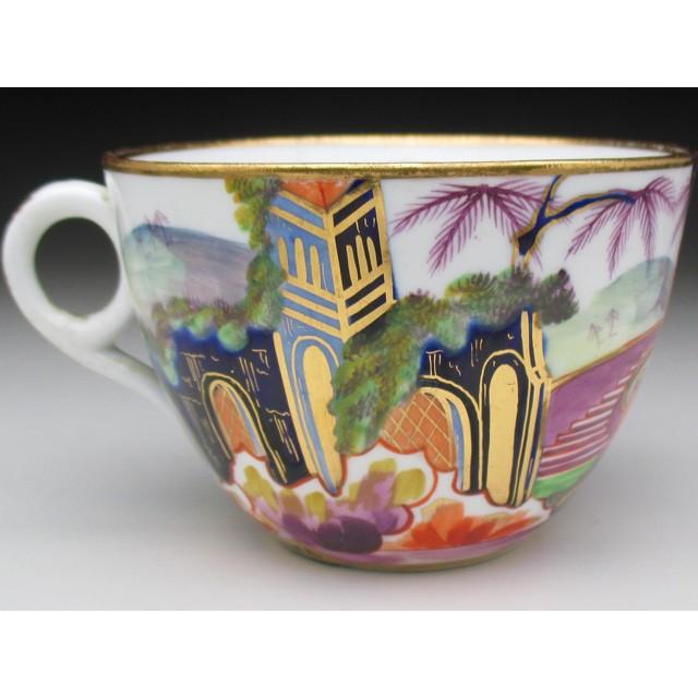 MINTON（ミントン） 金彩東洋風景絵 カップ＆ソーサー アンティーク 19