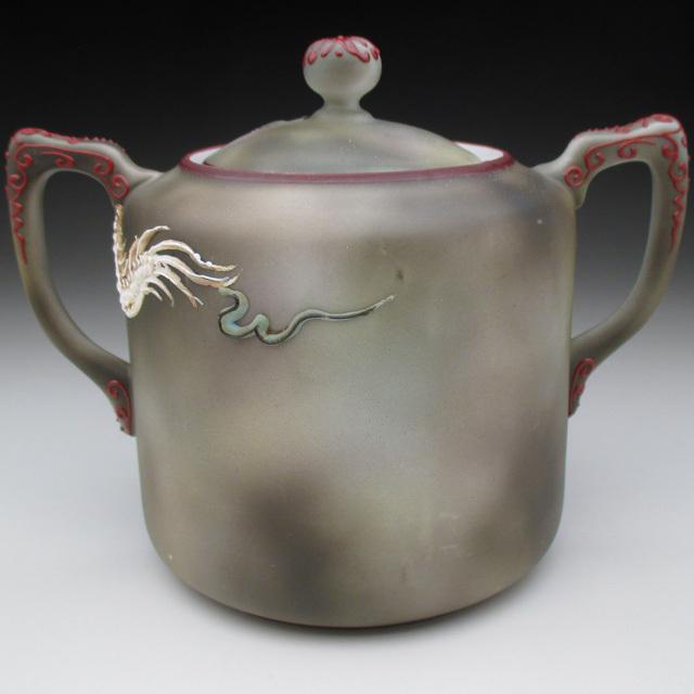 ノリタケ オールドノリタケ ドラゴン盛り上げ シュガー＆ミルクポット