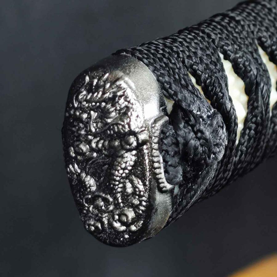 模造刀 剣豪 宮本武蔵二刀流 海鼠鍔 大小セット クリーニングクロス付