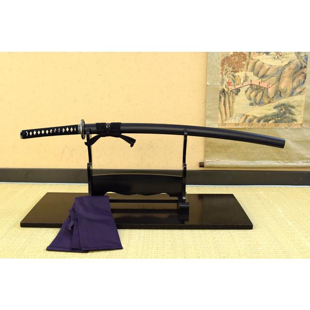 模造刀 斎藤一拵え 亜鉛合金刀身 名刀シリーズ クリーニングクロス付