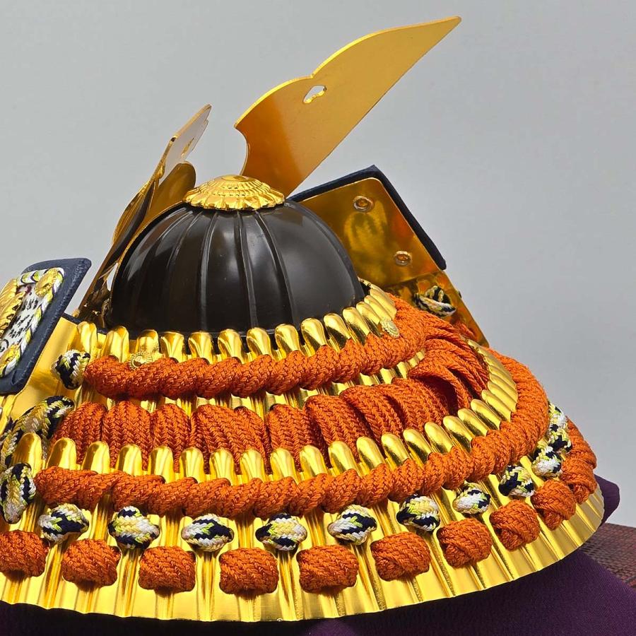 豆兜 正成公 大将軍 総大将 吉徳 化粧箱入りミニ兜 兜平飾り 五月人形