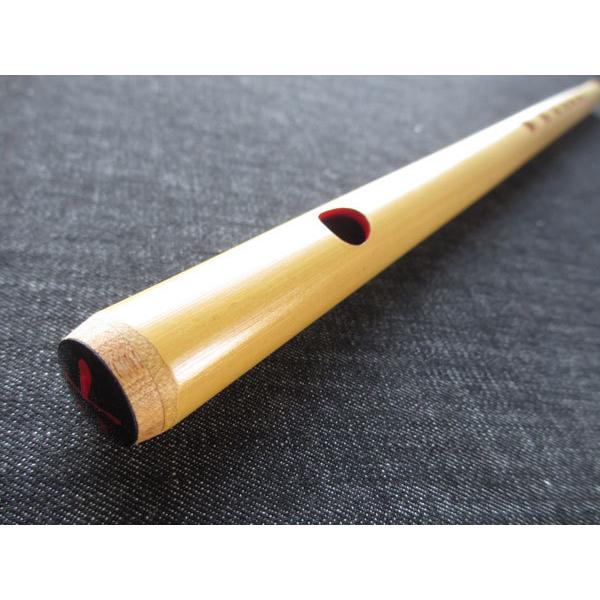篠笛(しの笛)横笛 獅子田 竹渓 無地 6穴 6本調子 お囃子調(お祭り用
