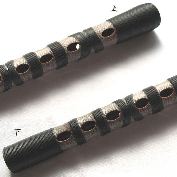 雅楽 篳篥(ヒチリキ) 樹脂製 ケース+盧舌(リード) 3点セット 黒巻 入門