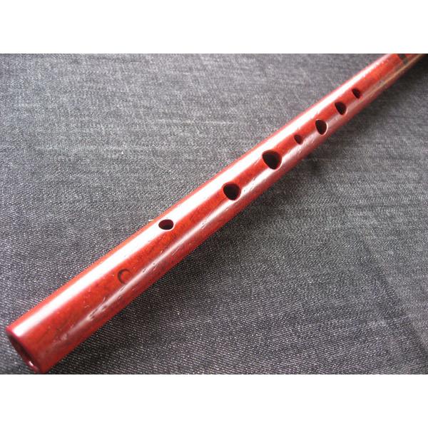 みさと笛 横笛 蝴蝶 紅紫檀 7穴+裏穴 C調(8本調子) ドレミ調(洋楽調