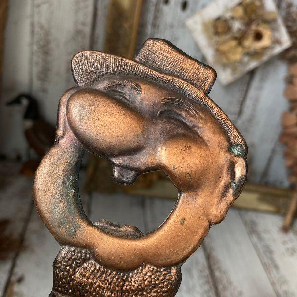 VINTAGE ≫ドイツ ヴィンテージ*古い コミカル ボトルオープナー*栓